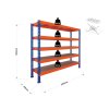 2192 1 nekonecny prumyslovy regal 1800x2000x800 5 polic