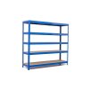Policový regál Trestles RH 1500x1200x600, nosnosť 1750 kg, 5 políc