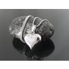 Ocelový řetízek Srdíčko “Glossy Heart Elegance” stříbrná