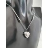Ocelový řetízek Srdíčko “Fantastic” stříbrná