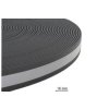16mmwaterproof reflextive webbing black 4098 m