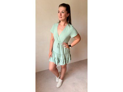 Šaty Kira, mátová UNI: S-L