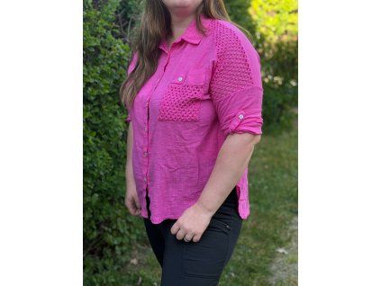 Bavlněná košile Selin, Plus Size 48-54