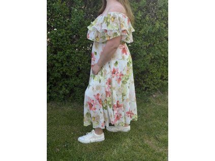 Maxi šaty Rosea, Plus size XL-3XL