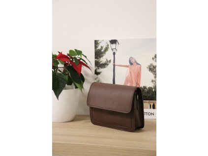 Malá kabelka Lily, hnědá