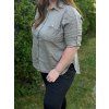 Bavlněná košile Selin, Plus Size 2XL-4XL