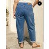 Mom fit džíny Taille, 42-50