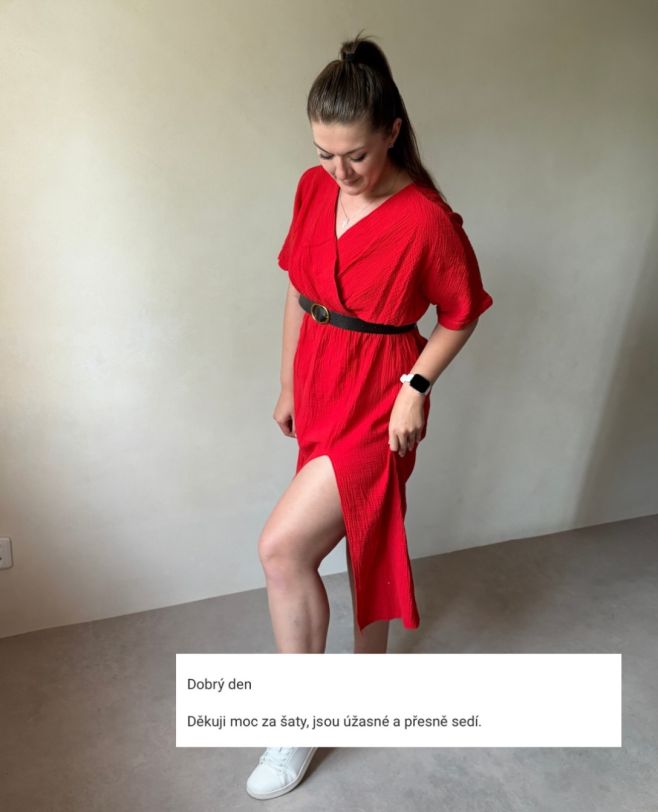 Dneska nám udělala radost recenze na boží mušelínové šaty GRACE 🤩 A co Vy? Už jste si pořídily ty Vaše?