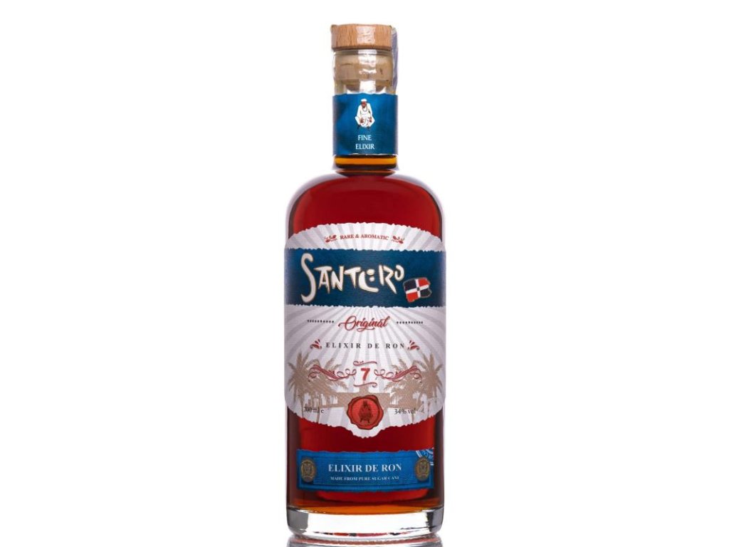 Rum Santero Elixir 0,7l 34%