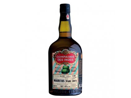 compagnie des indes mauritius sherry olorosso finish 14yo 1177