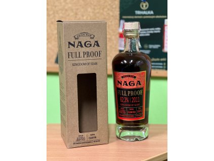 Naga „ Full Proof ” 2011 single cask Indonesian rum 62.3% vol. 0.70 l