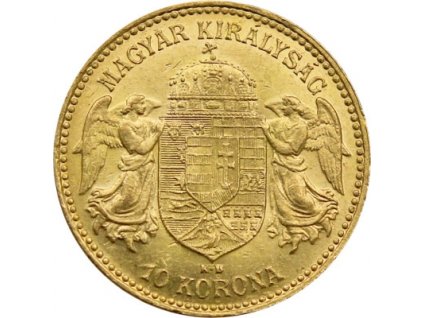 c400 000714 zlata mince desetikoruna frantiska josefai uherska razba 1908 01 det
