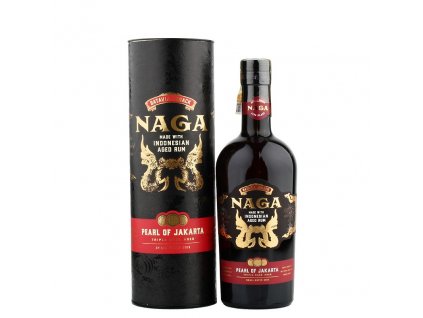 Naga „ Pearl of Jakarta ” triple cask aged Indonesian rum 42.7% vol. 0.70 l