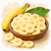 banan plátky