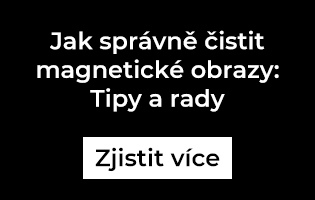 Jak správně čistit magnetické obrazy