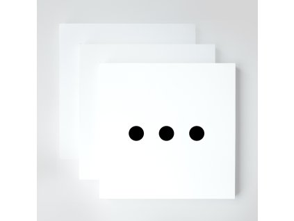 Magnetické plátno 45×45 cm (3 ks)