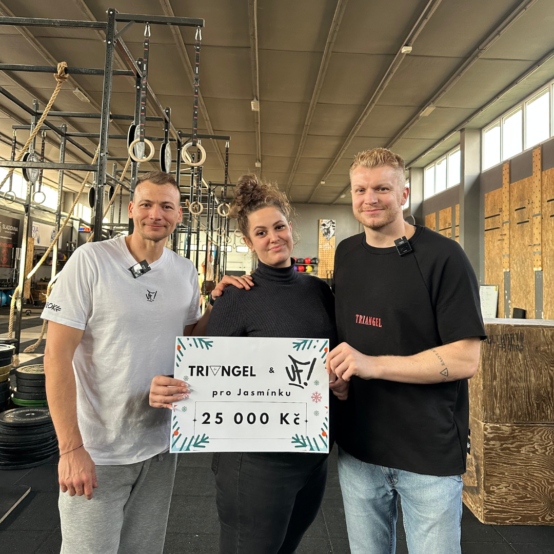 Ultimate Fitness Donate: Příspěvek 25 000 Kč Jasmínce