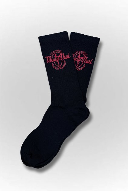 Ponožky MTO black/red