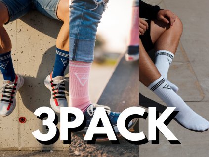 Ponožky 3PACK City Socks