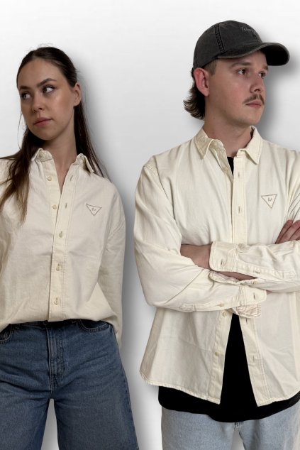 Košile unisex Worker Beige