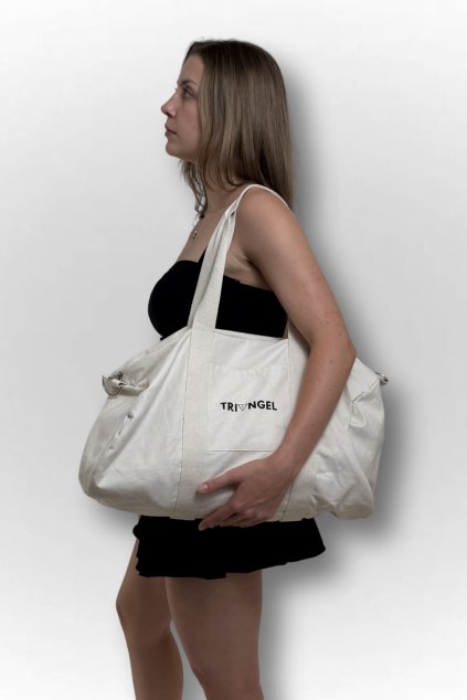Taška Duffle Beige
