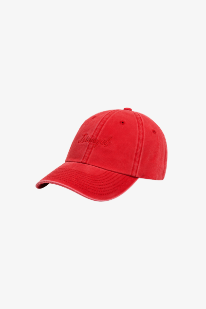 Kšiltovka Washed Red