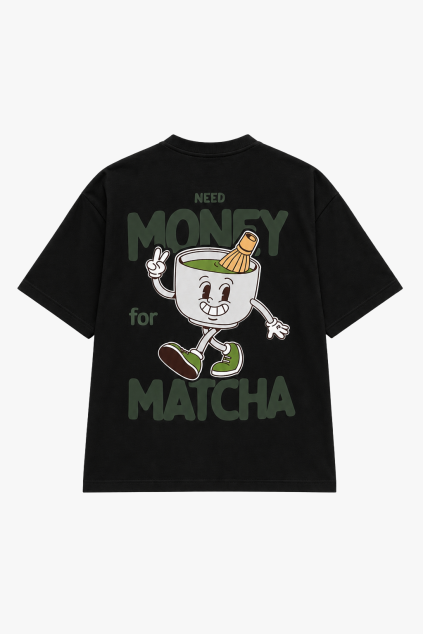 Tričko Matcha Black