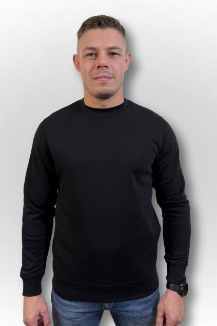 Mikina MTO unisex s černým logem