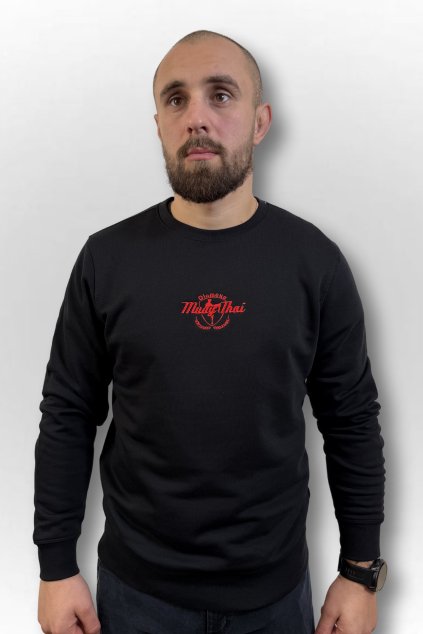 Mikina MTO unisex s červeným logem