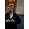 Mikina z biobavlny Fletcher Black