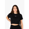 Tričko dámské Crop Hard Choices Easy Life Black