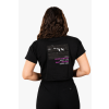 Tričko dámské Crop Hard Choices Easy Life Black