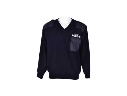 Svetr s výšivkou MĚSTSKÁ POLICIE