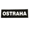 Nášivka OSTRAHA 290x90 mm se suchým zipem