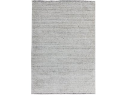 Moderní jednobarevný kusový koberec Chrome Ivory