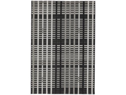 Kusový koberec Granton Black Grid