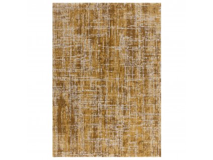 Zoom Abstract Gold Rug