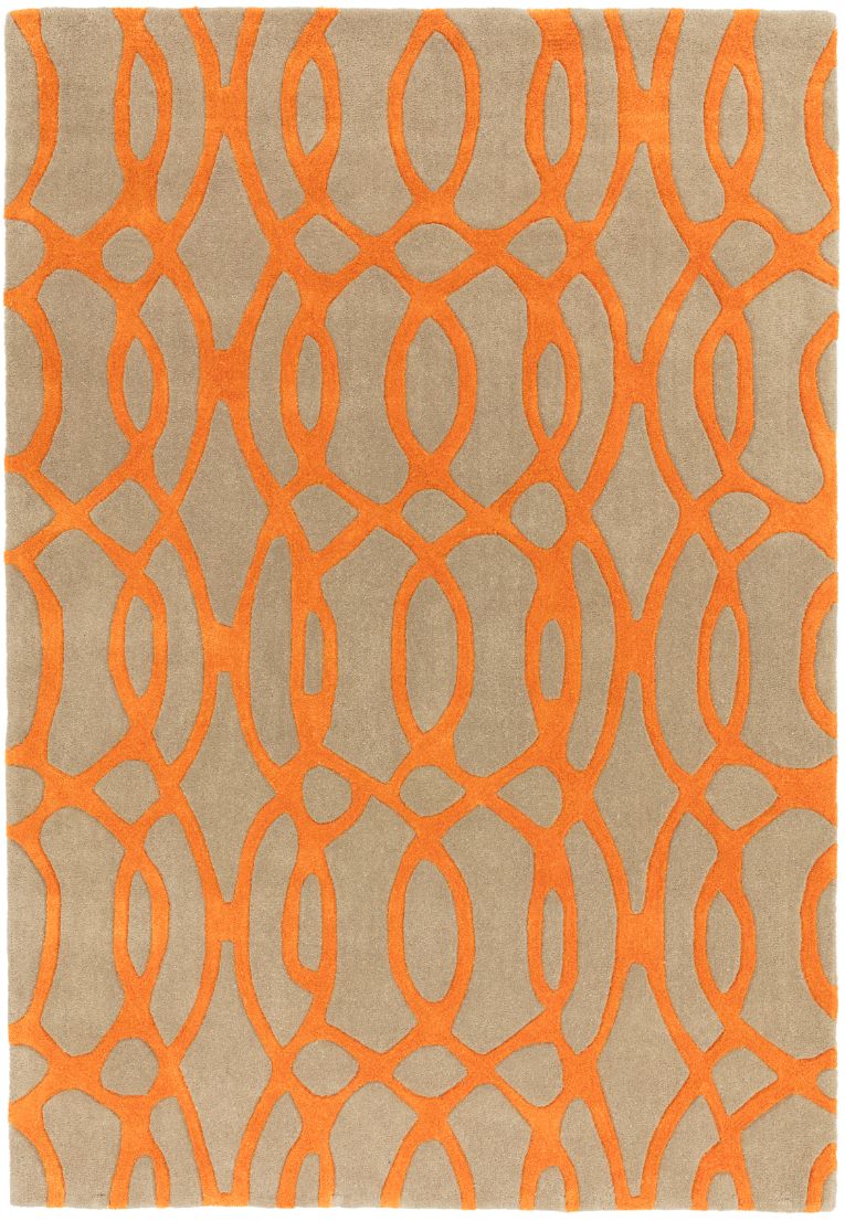 Oranžový koberec Blondie Wire Orange Rozměry: 200x300 cm