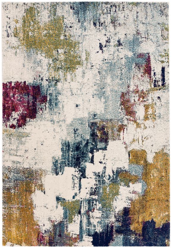 Barevný koberec Dinamo Abstract Mustard Rozměry: 120x170 cm