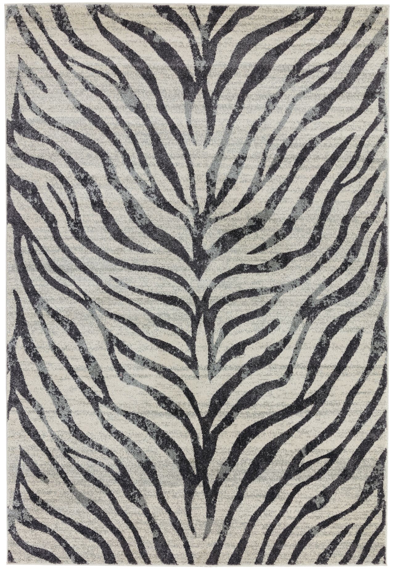 Šedý koberec Dinamo Zebra Grey Rozměry: 120x170 cm