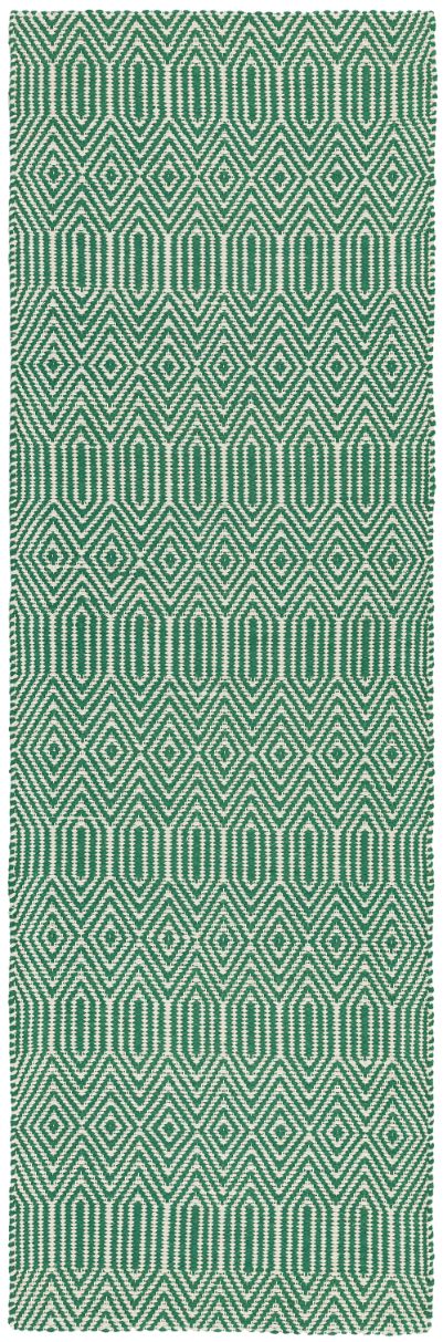Zelený běhoun Darisi Green Rozměry: 66x200 cm