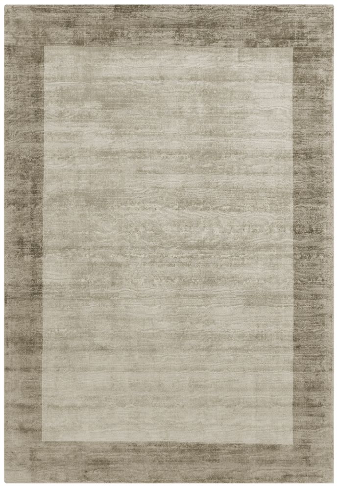 Béžový koberec Ife Border Smoke Putty Rozměry: 200x200 cm
