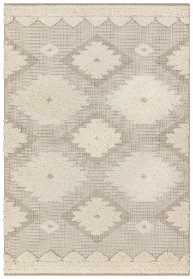 Kusový koberec Mola Natural/Cream Tribal Rozměry: 200x290 cm