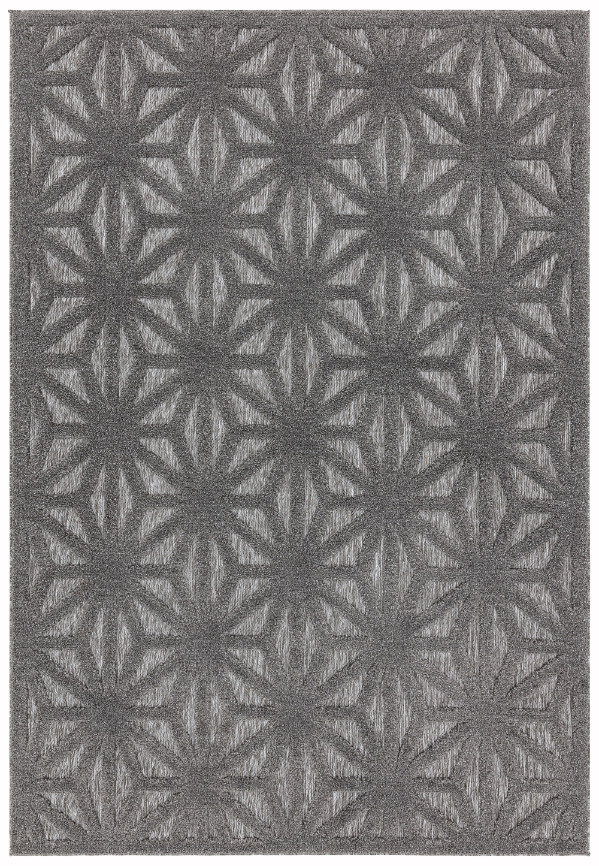 Kusový koberec Secco Anthracite Star Rozměry: 200x290 cm