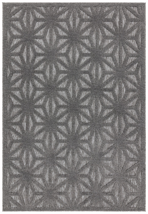 Kusový koberec Secco Anthracite Star Rozměry: 160x230 cm