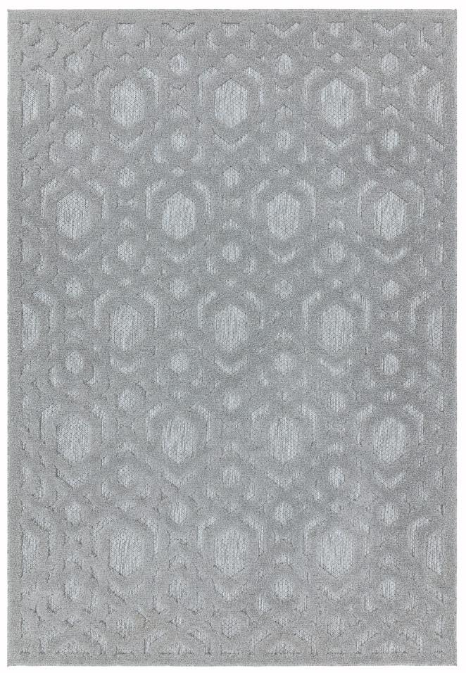 Kusový koberec Secco Silver Geometric Rozměry: 200x290 cm