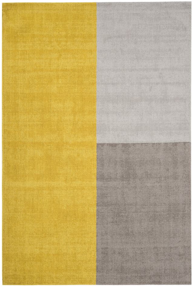 Žlutý koberec Ebony Mustard Rozměry: 120x170 cm