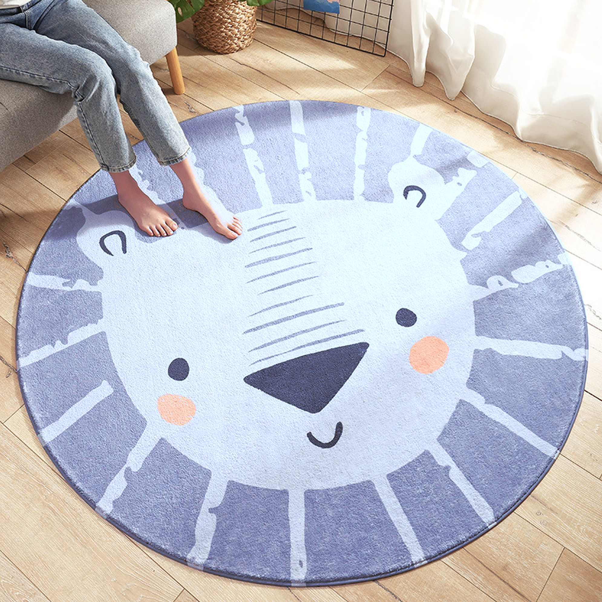Kusový kruhový koberec Lion Rozměry: 100x100 cm