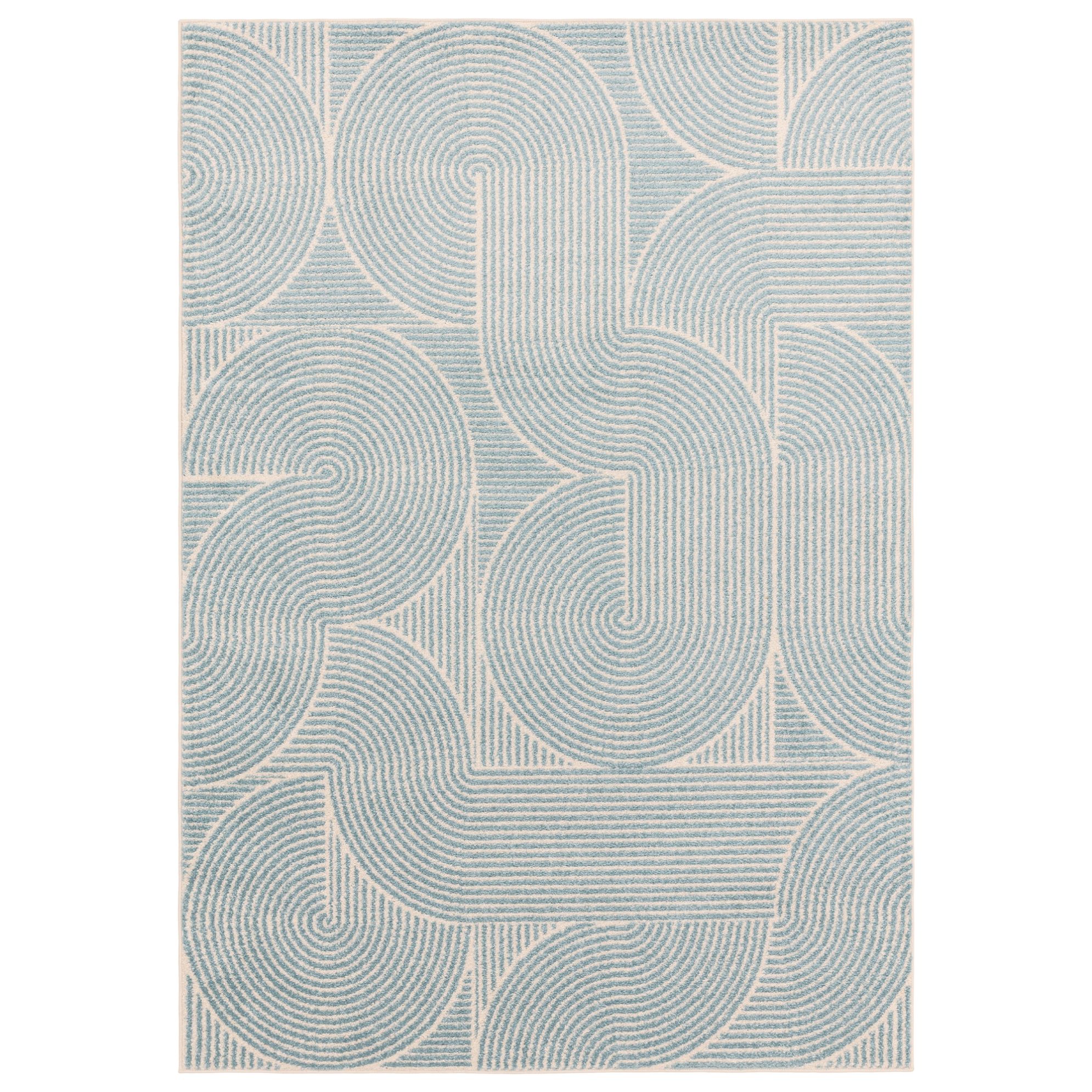 Kusový koberec Jars Blue Swirl Rozměry: 120x170 cm
