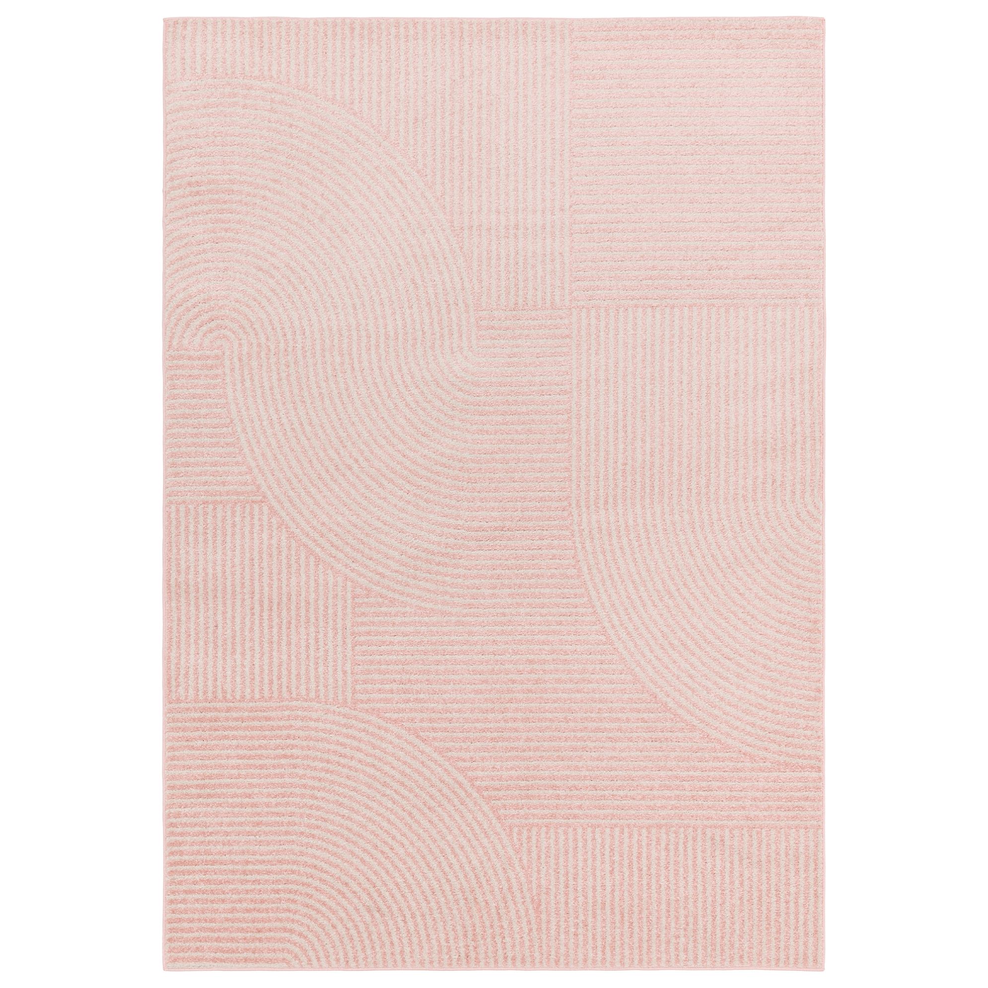 Kusový koberec Jars Pink Geometric Rozměry: 80x150 cm